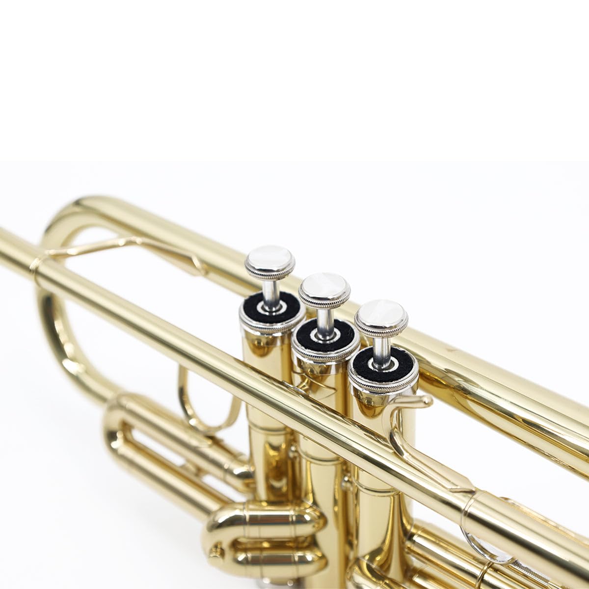 StarQuest Bb Trumpet | .460” Bore, Nickel-Plated Valves with Case