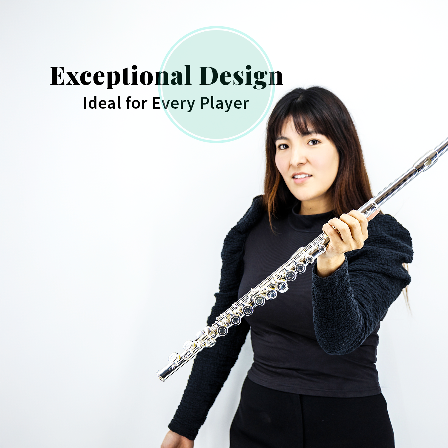 StarQuest Silver-Plated C Flute | Closed-Hole with Case